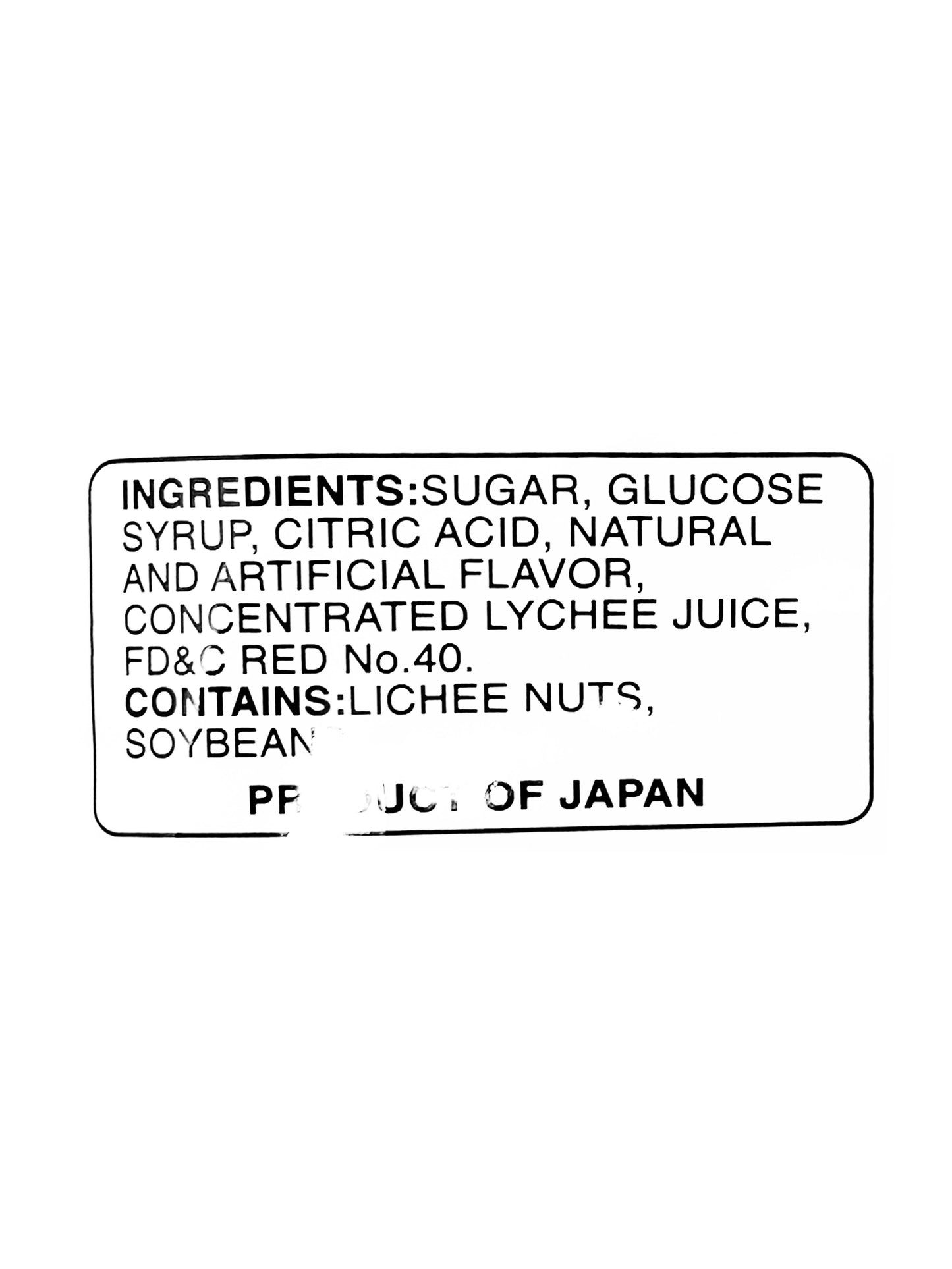 Kasugai Lychee Candy 4.05oz
