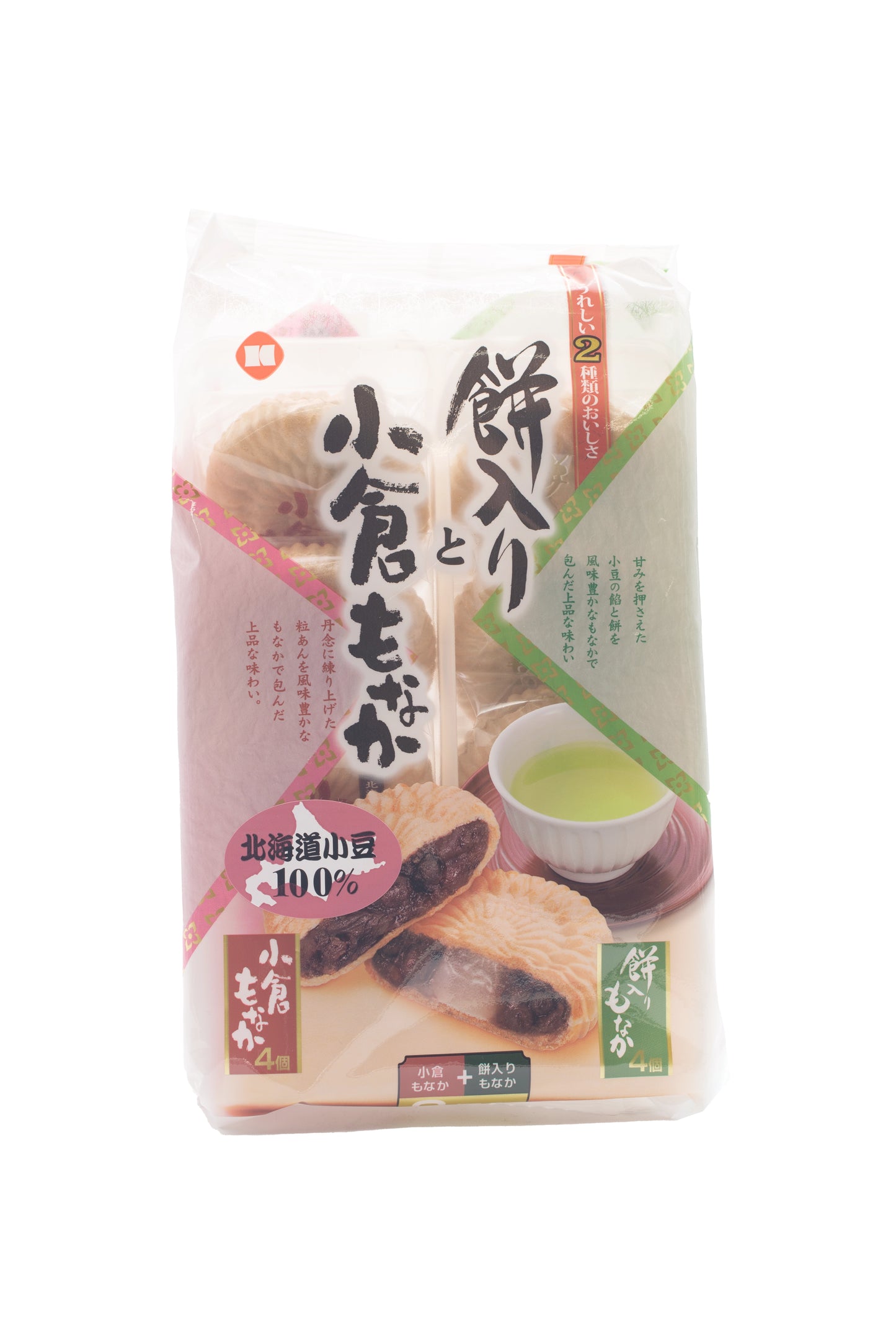 Kotobuki Mochiiri & Ogura Monaka 8 Pieces