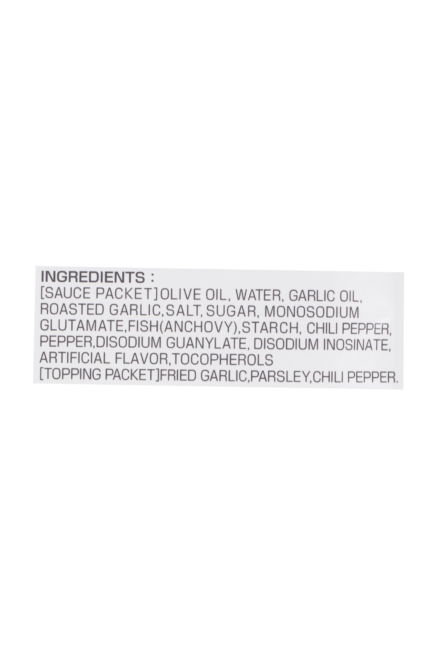 S&B Pasta Sauce - Garlic , Olive Oil & Chili Pepper Peperoncino 1.57oz