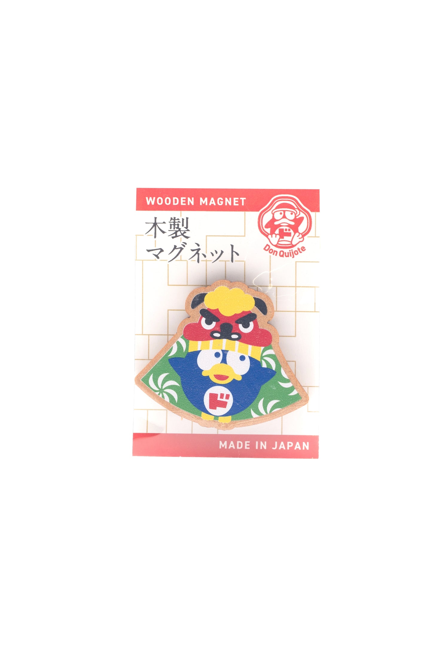 Wooden Magnet Shishimai D