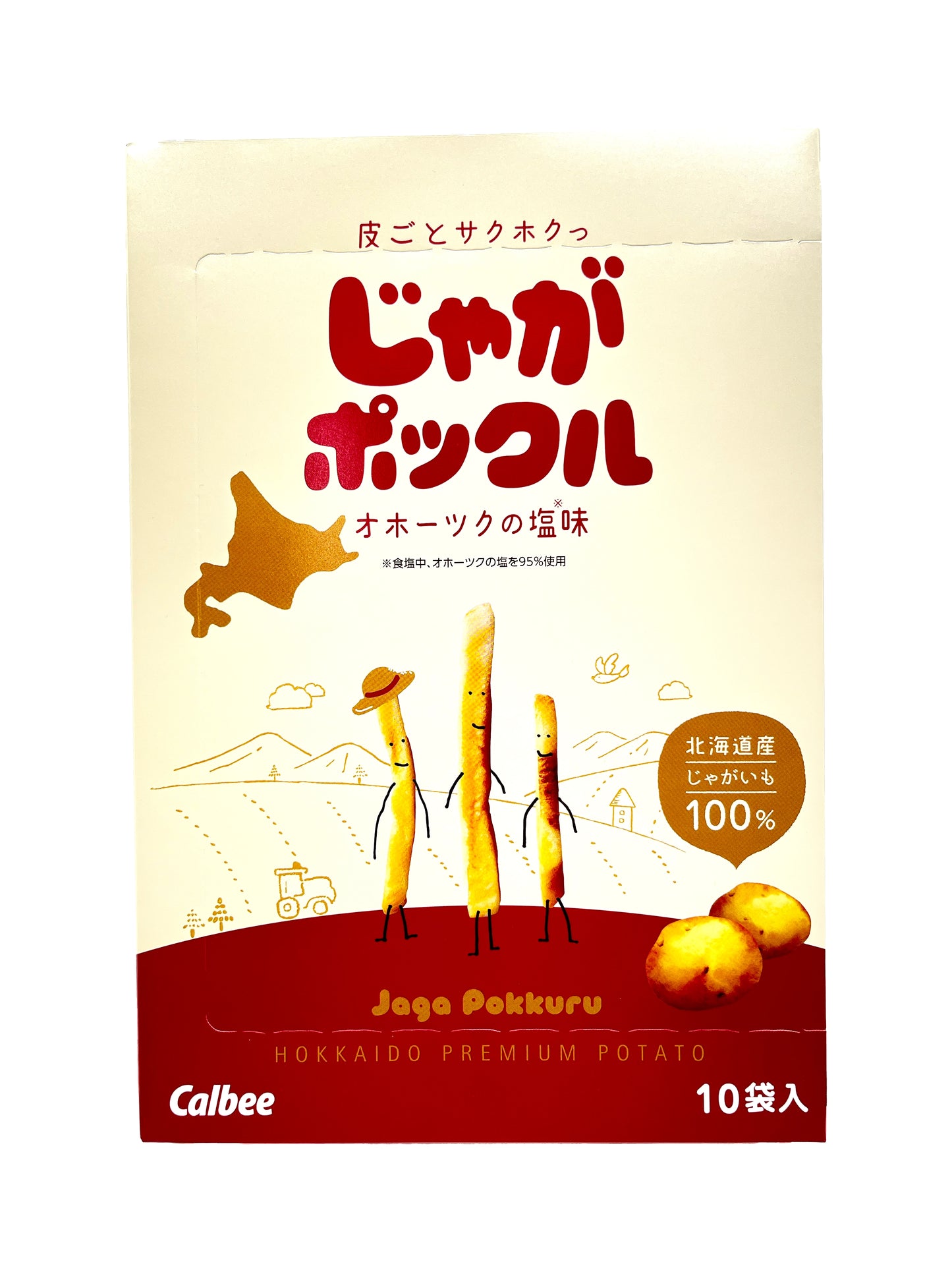 Calbee Jaga Pokkuru 6.34 oz