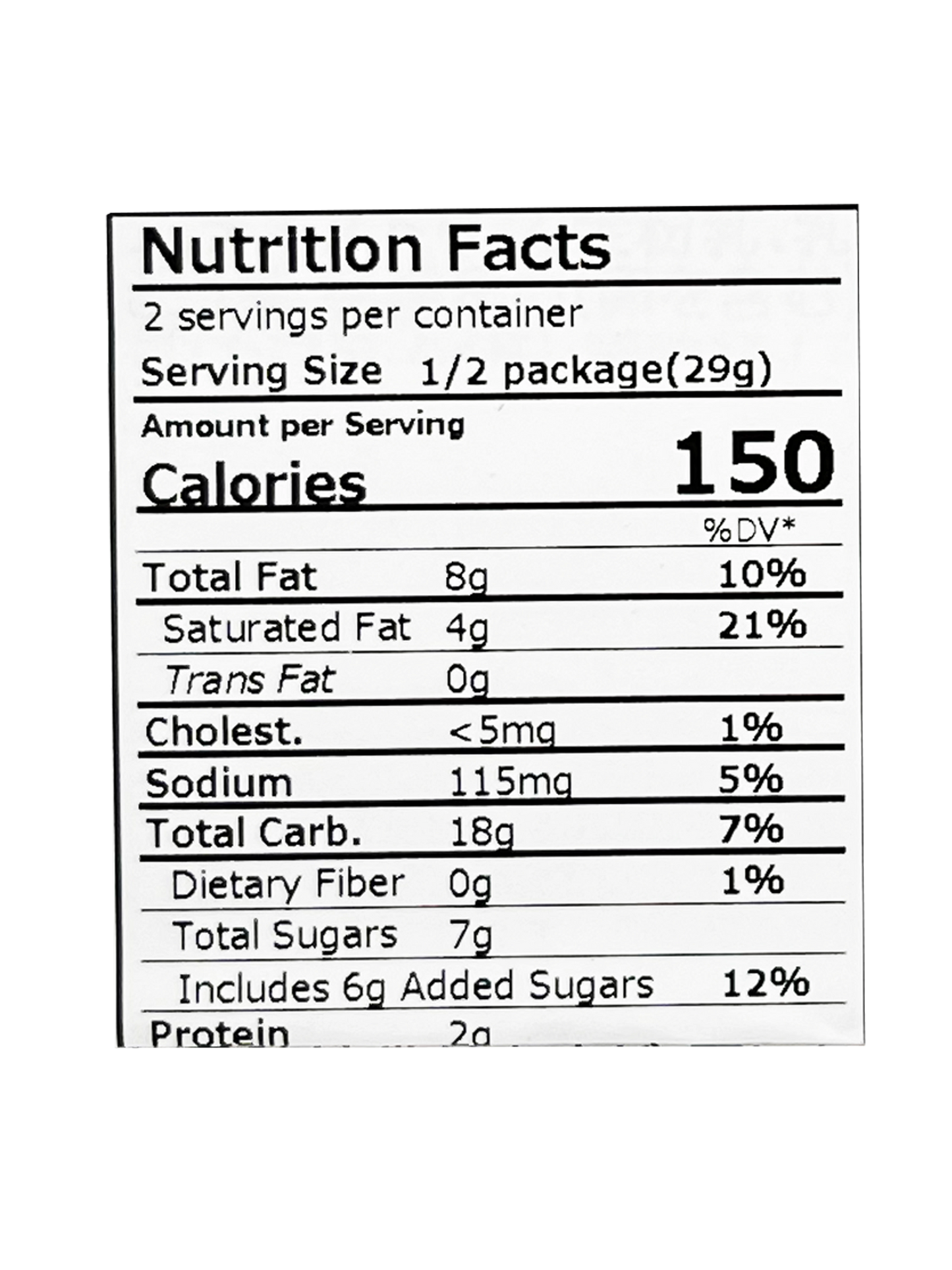 Bourbon Everyday Burger with Cheese Flavor 2.05 oz