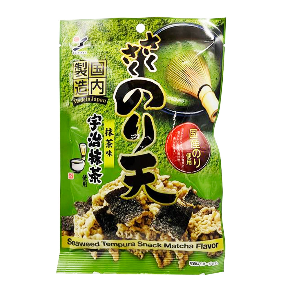 Yamaei Nori Ten Seaweed Tempura Snack Matcha 1.06 oz