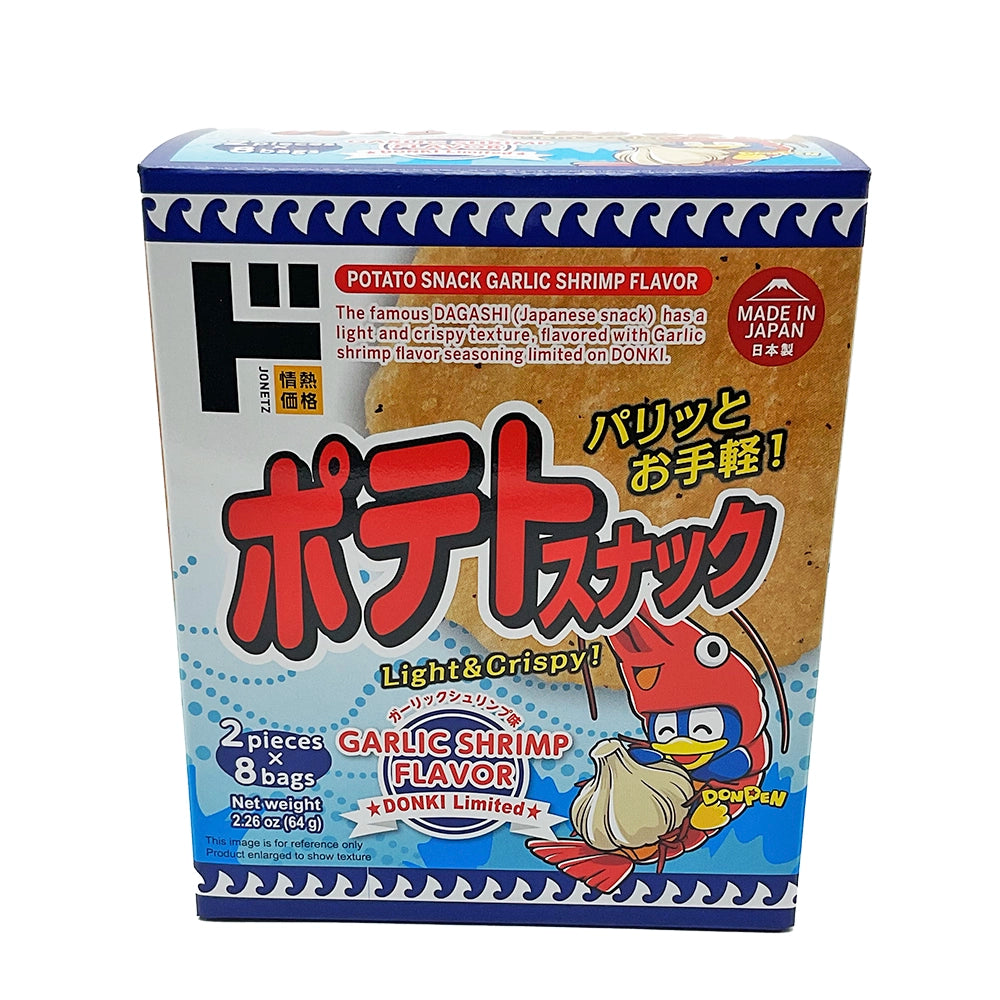Jonetz Potato Snack Garlic Shrimp Flavor 2.26 oz
