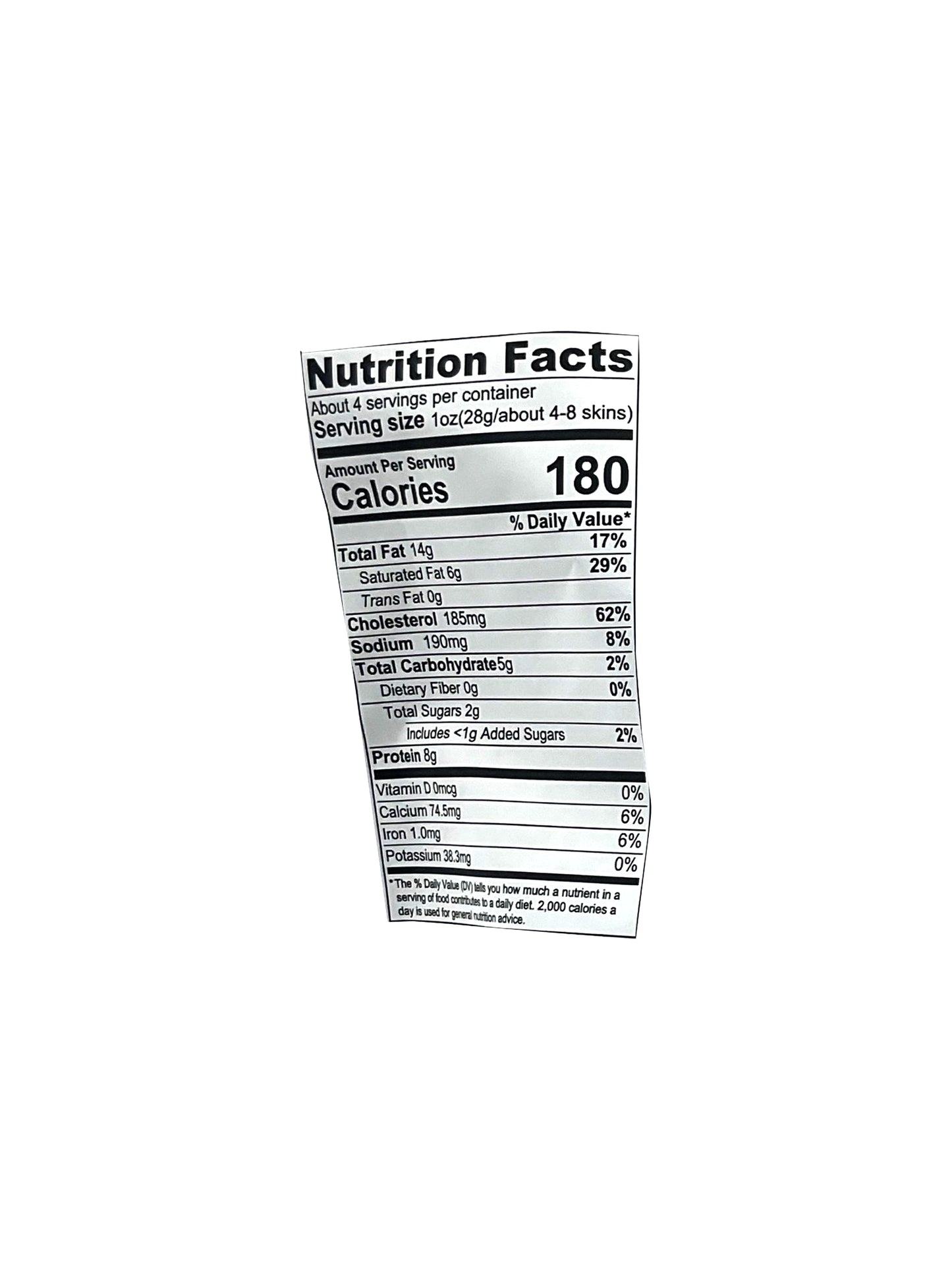 IRVINS Salted Egg Salmon Skin 3.7 oz