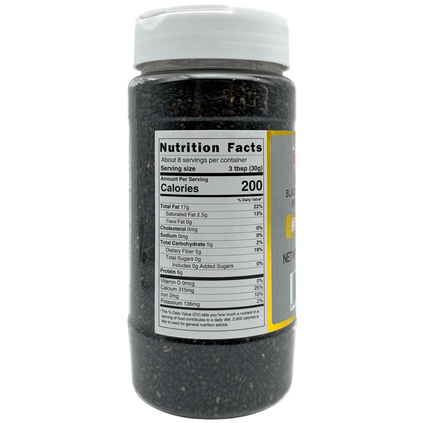 Shirakiku Roasted Black Sesame Seed Iri Kurogoma 8.5 oz