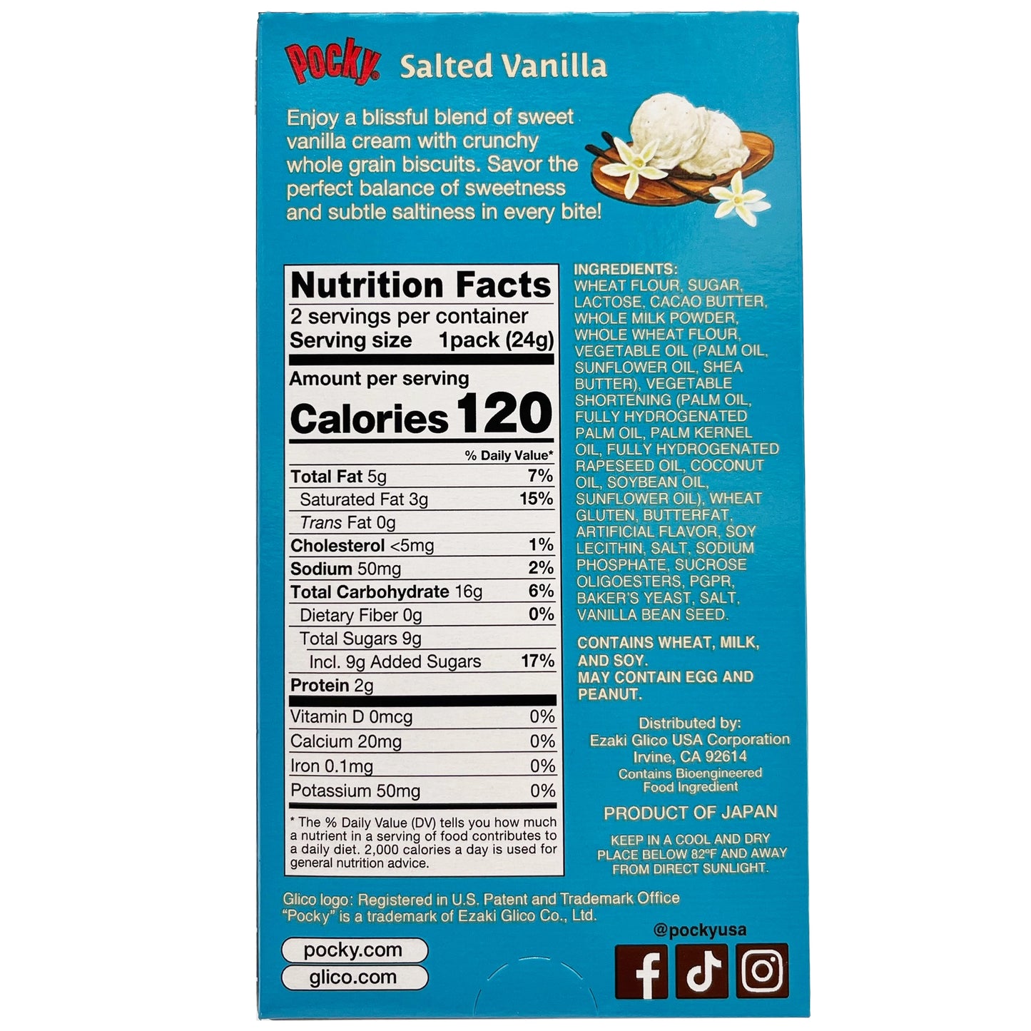 Glico Pocky Salted Vanilla 1.71 oz