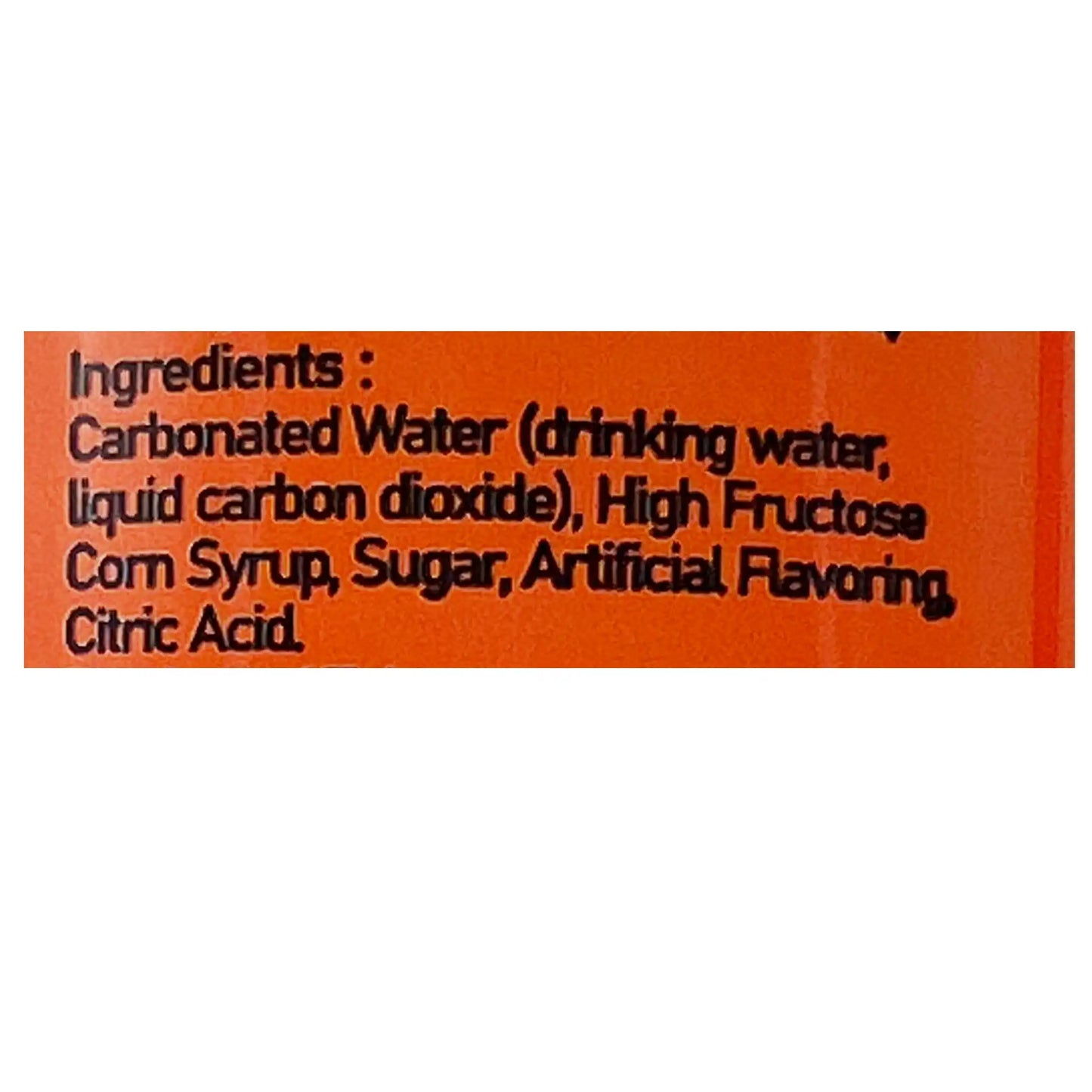 Dragonball Z Drink Oceanbomb Sparkling Water, Orange Flavor 11.1 fl oz