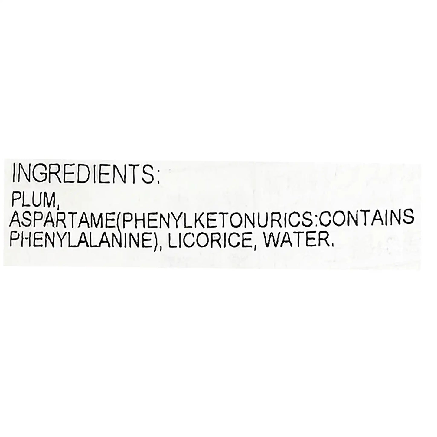 Nobel Suppaiman Processed Plum Snacks 2.29 oz