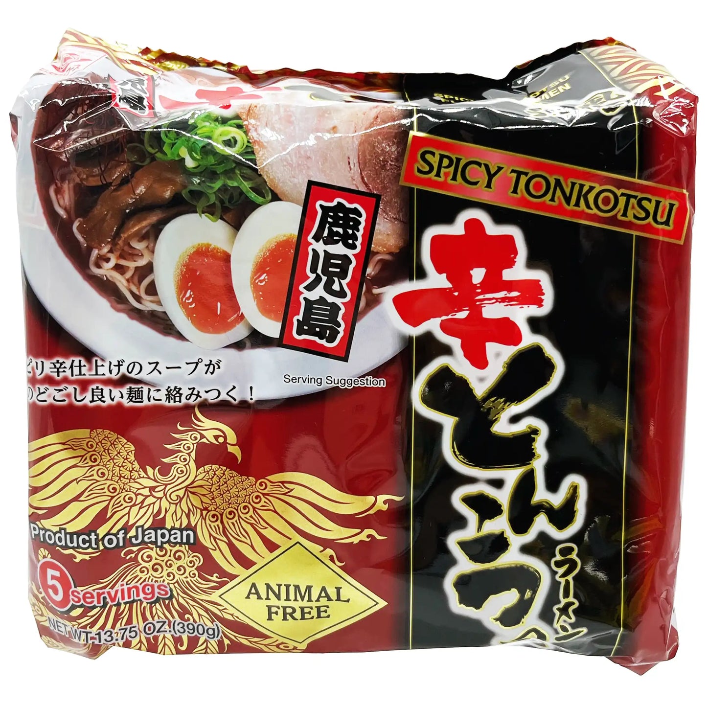 Tonkotsufu Kagoshima Spicy Ramen 13.75oz