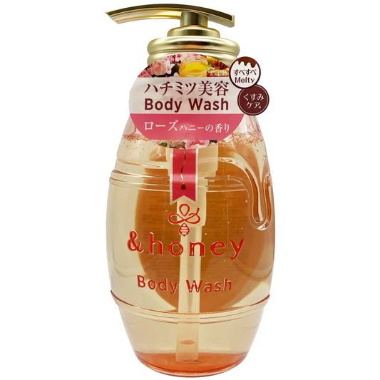 &honey Melty Moist Gel Body Wash Rose Honey Fragrance 500ml