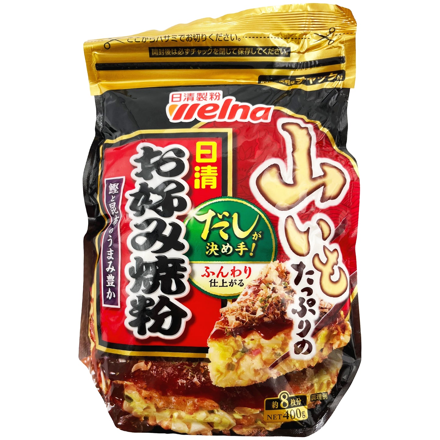 Welna Yamaimo Tappuri Okonomiyaki Ko Japanese Pancake Mix 400g
