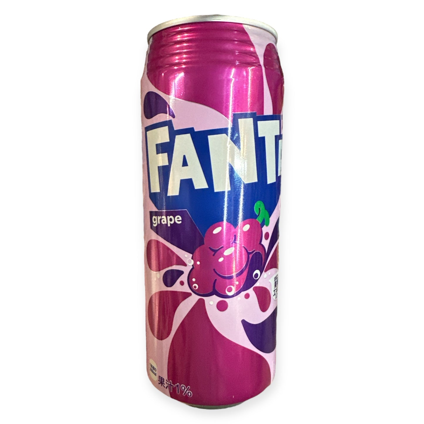 Japanese Fanta Grape Soda Can 16.9 fl. oz