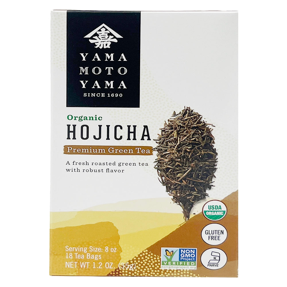 Yamamotoyama Organic Hojicha 18 Bags 1.2 oz