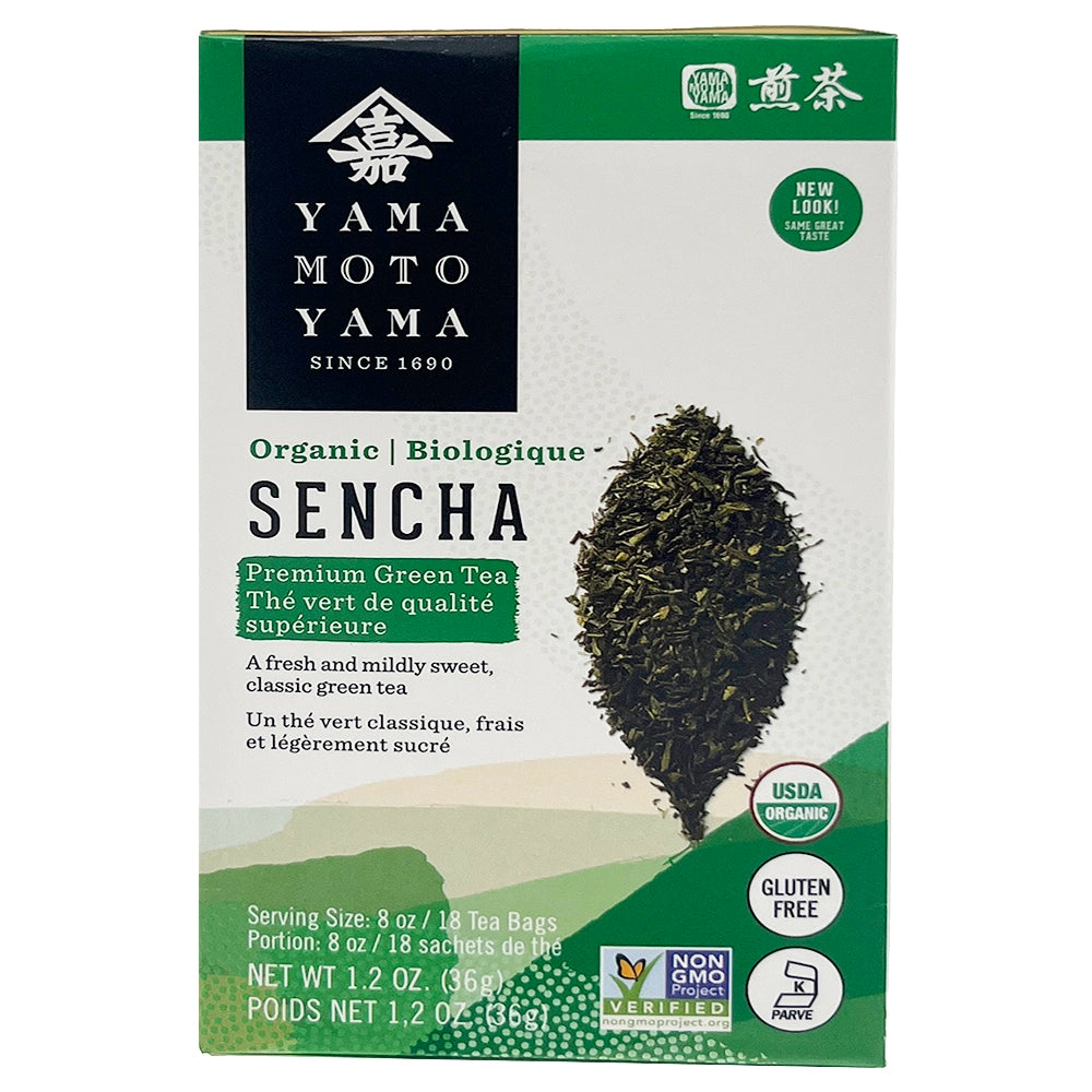Yamamotoyama Organic Sencha 18 Bags 1.2 oz