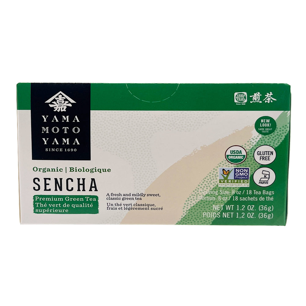 Yamamotoyama Organic Sencha 18 Bags 1.2 oz