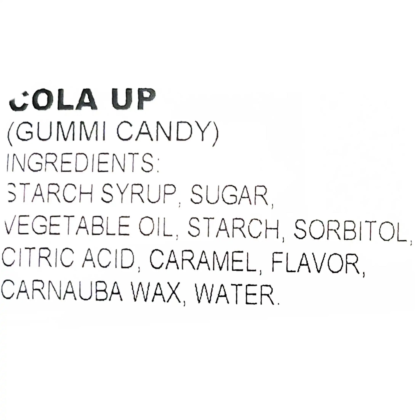 Meiji Cola Up Gummy Candy 3.52 oz