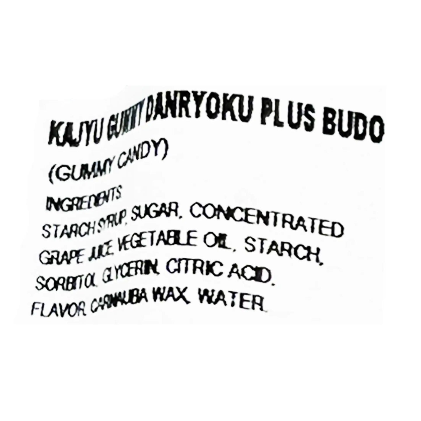 Meiji Kajyu Danryoku Fruit Gummy Plus Grape Flavor 2.54 oz