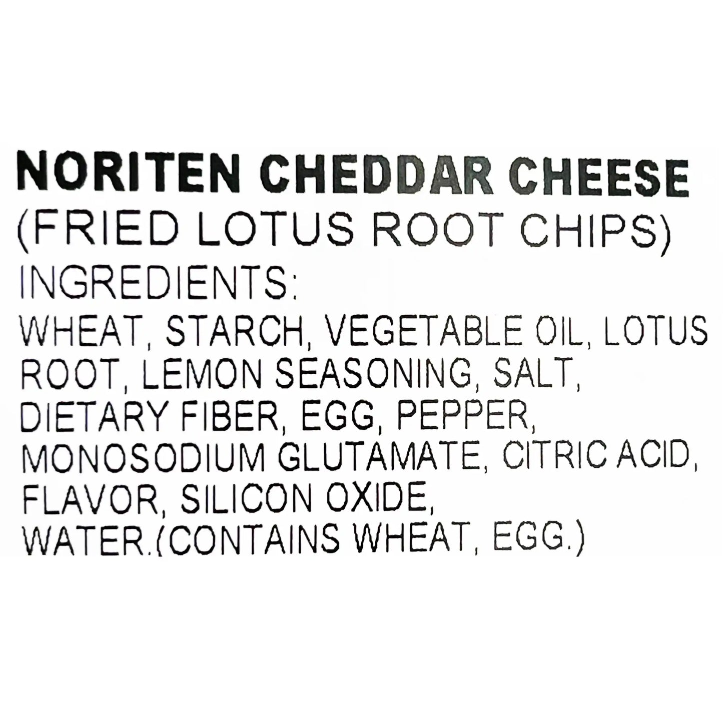 Nori Ten Cheddar Cheese Fried Lotus Root Chips 2.46 oz