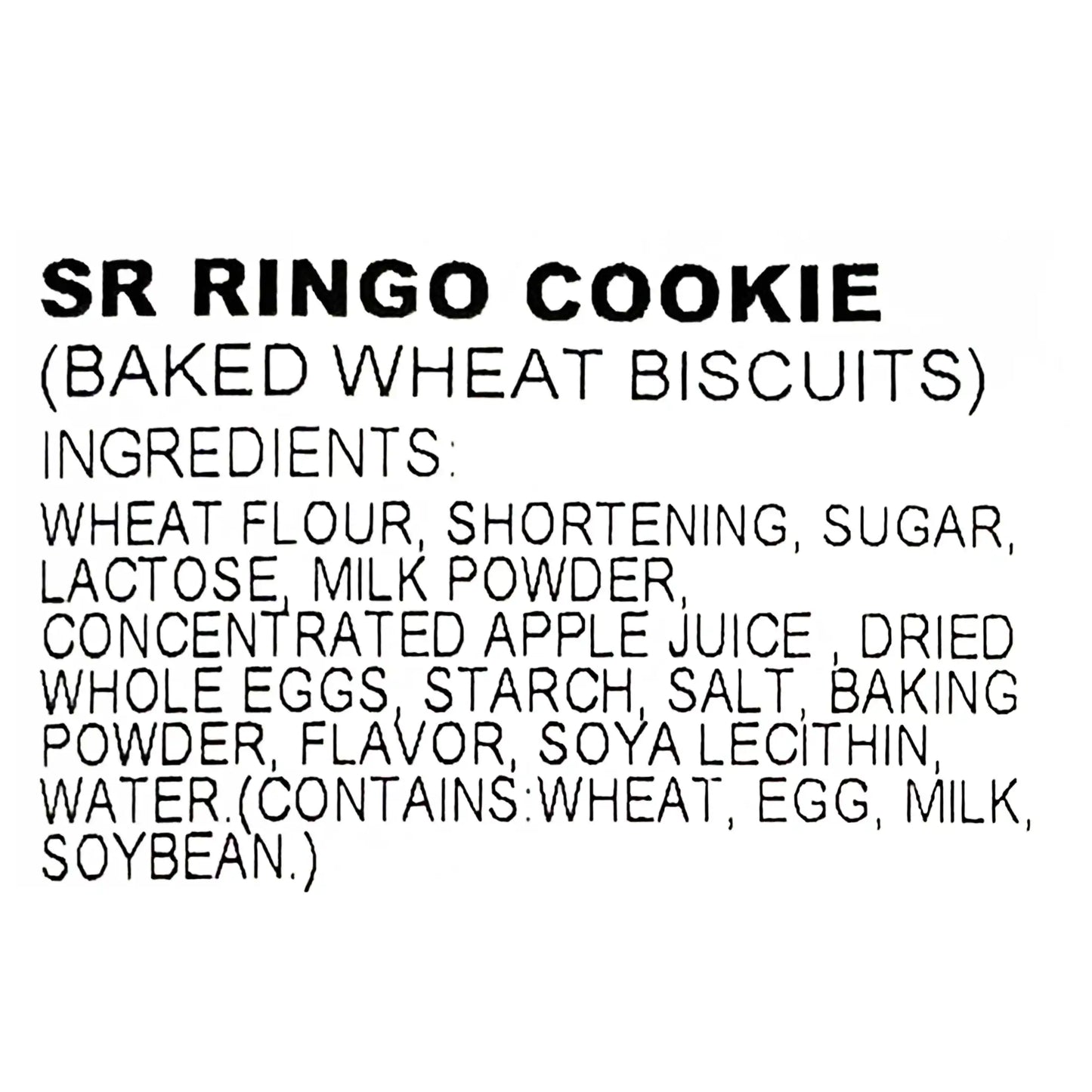 Hokka Sanrio Apple Cookies 1.76 oz