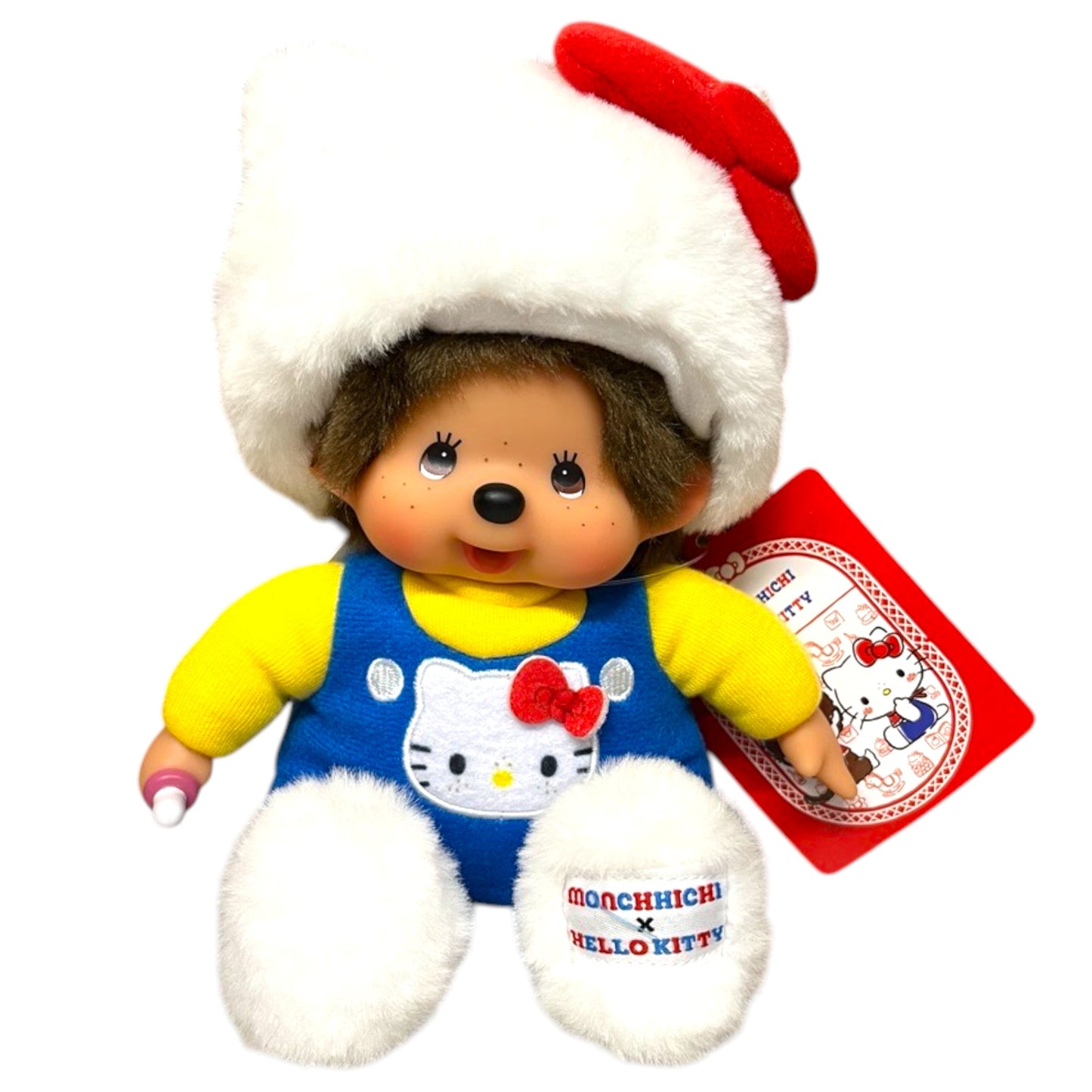 Hello Kitty x Monchhichi Plush 4.6 oz
