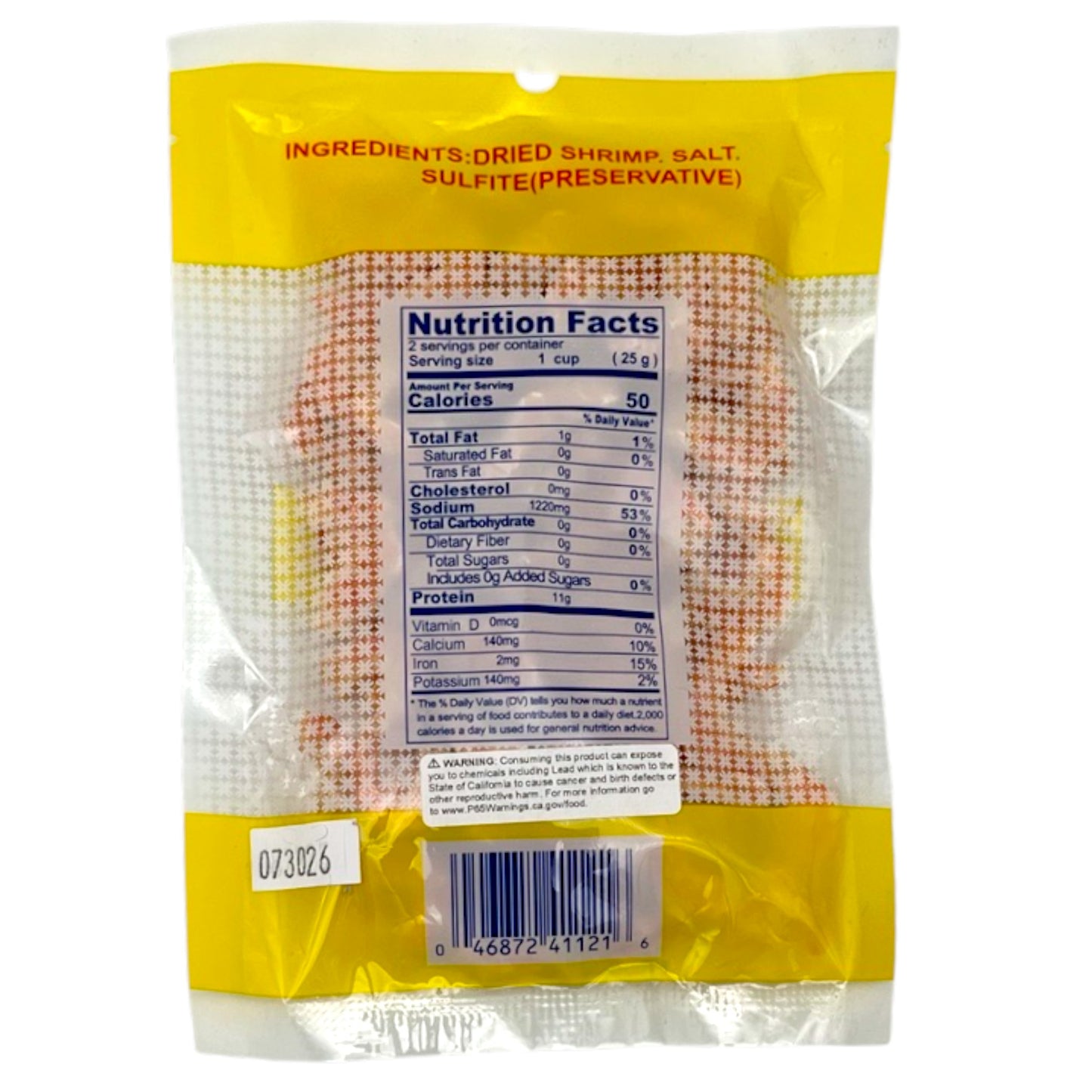 Family US Dried Shrimp 2 oz