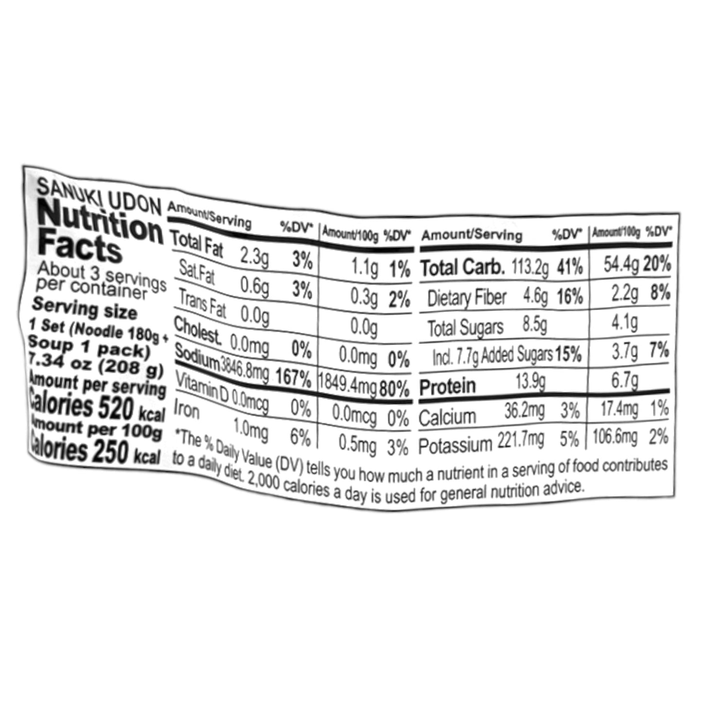 Jonetz Sanuki Udon 3P With Soup 22.01 oz