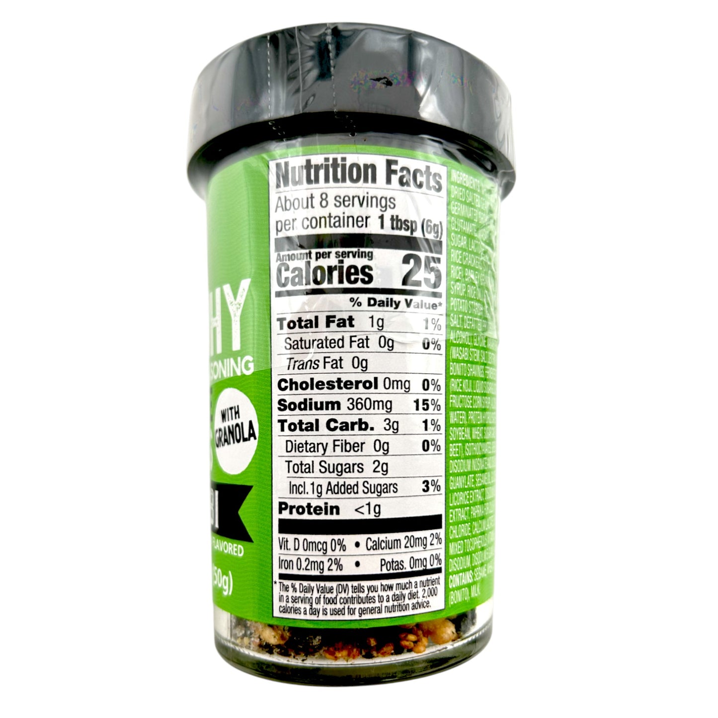 J-Basket Crunchy Furikake Toppers Wasabi 1.76 oz