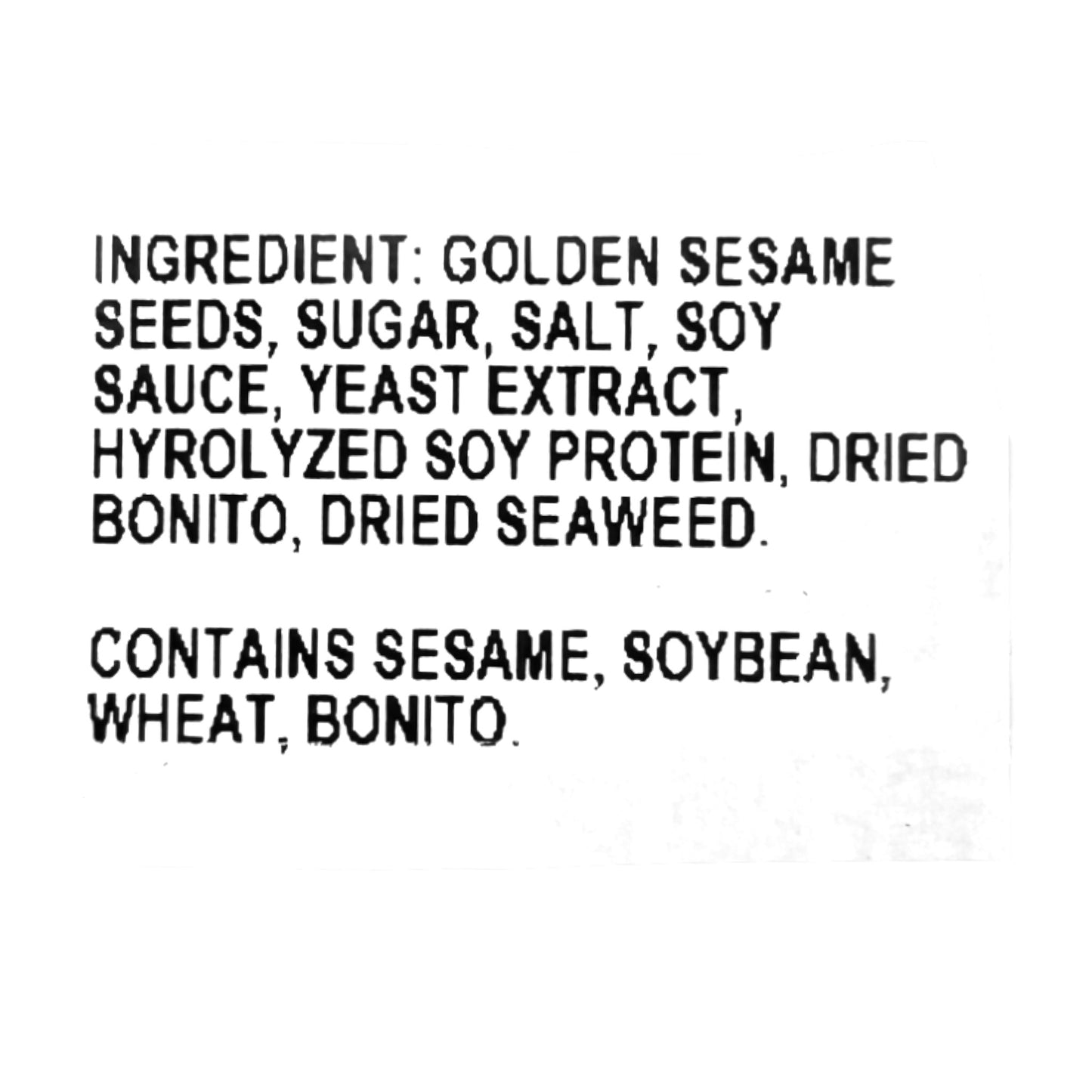 Bi Mi Ken Shoku Hamaotome Hofu Kingoma Katsuo Furikake 1.76 oz