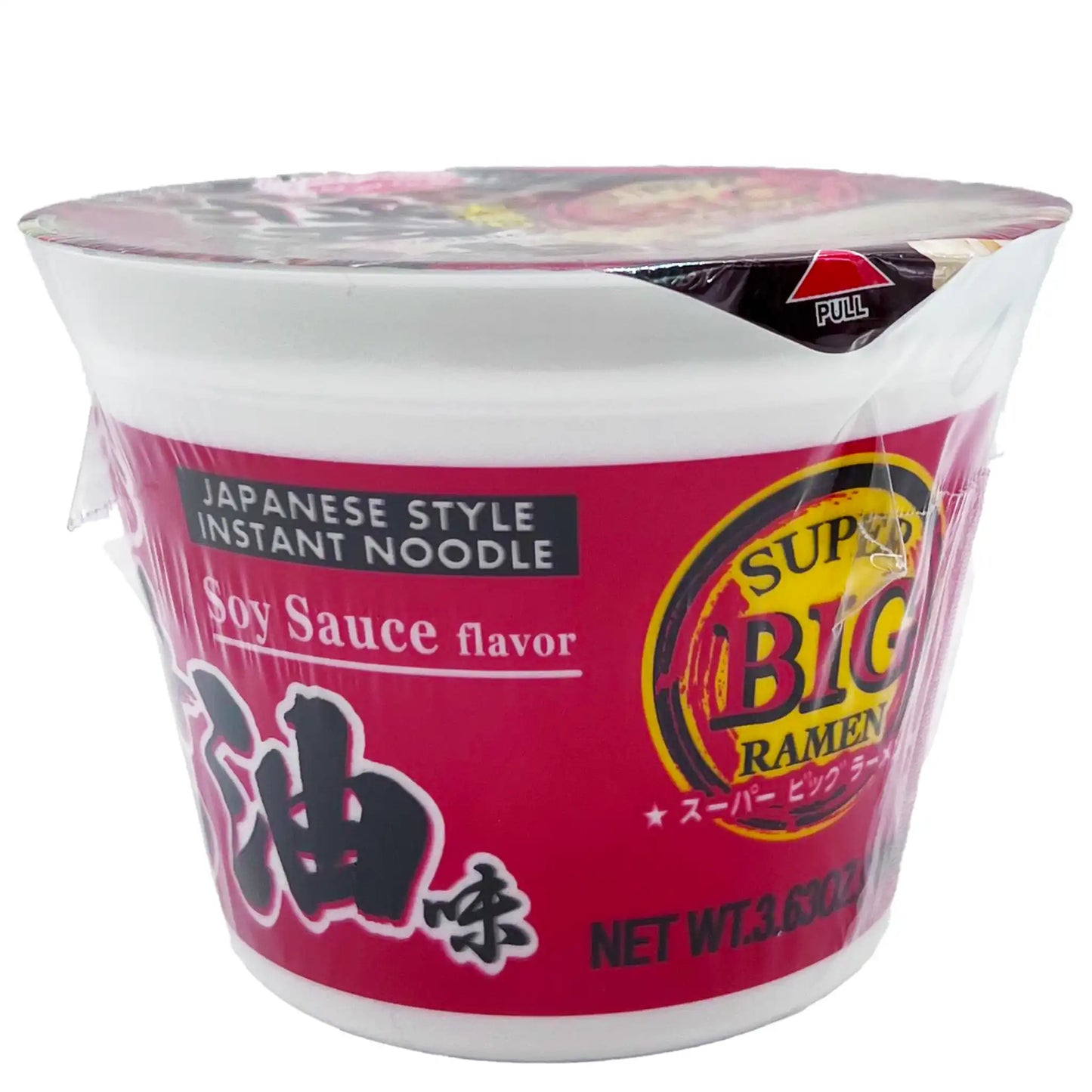 Acecook Super Big Instant Ramen Cup, Soy Sauce Flavor 3.63 oz