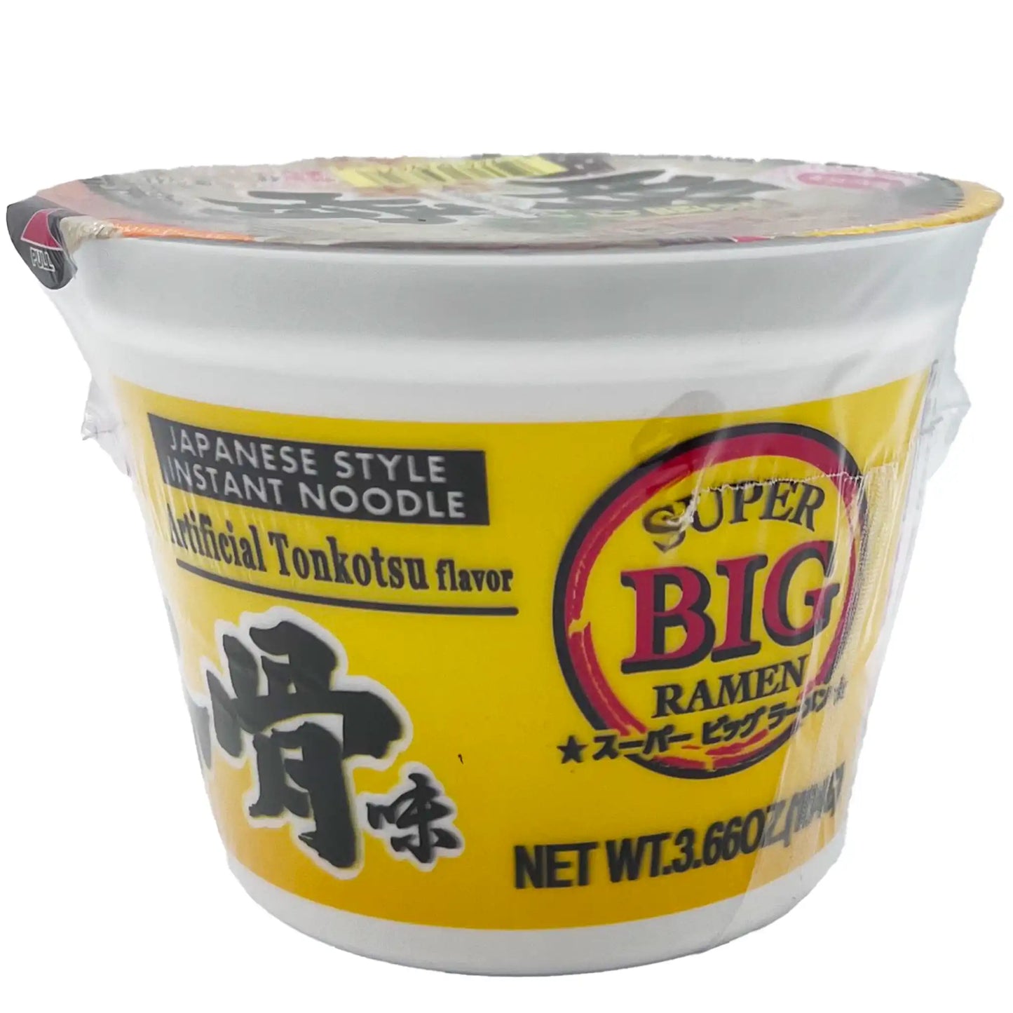 Acecook Super Big Instant Ramen Cup, Tonkotsu Flavor 3.66 oz