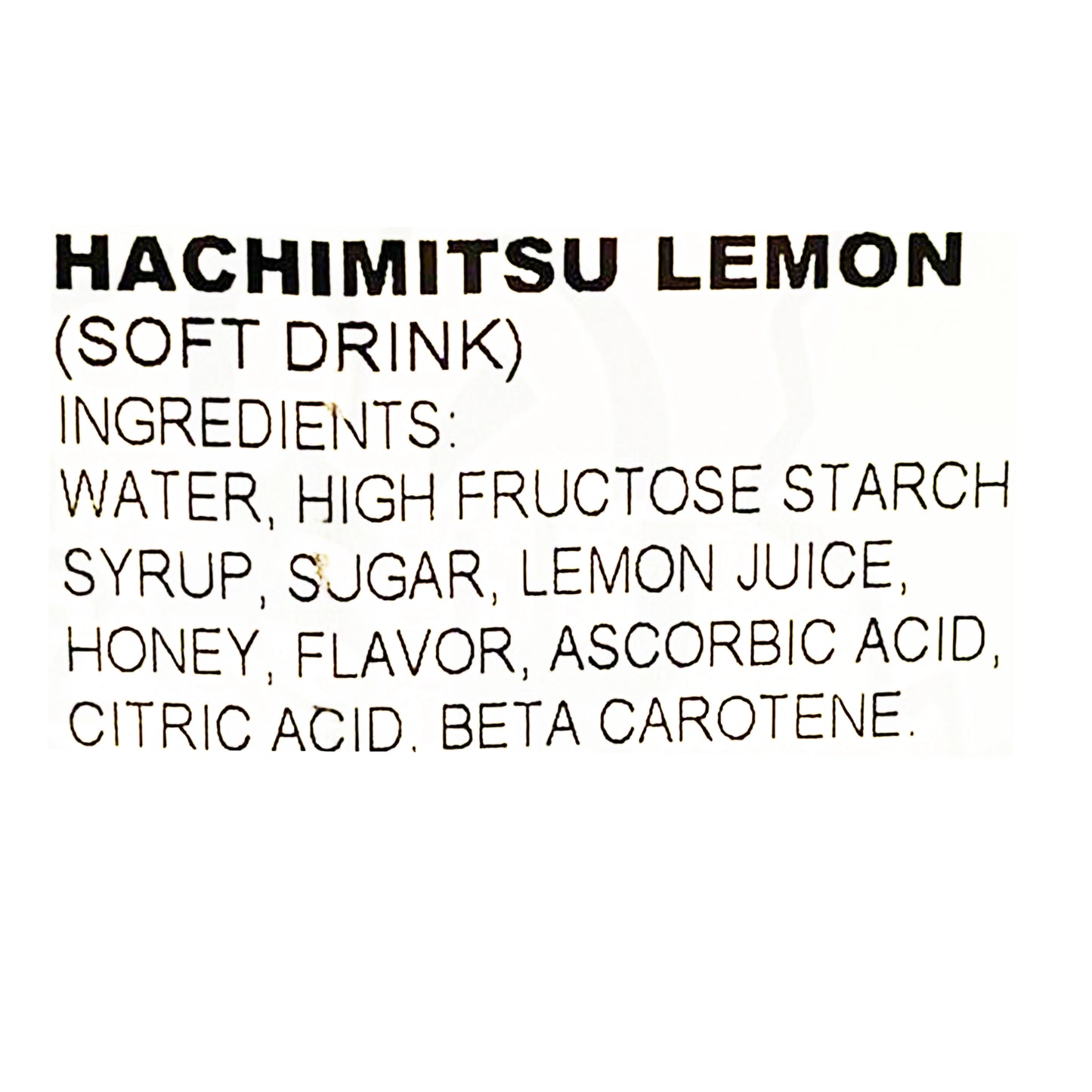 Suntory Hachimitsu Honey and Lemon Drink 1.5L