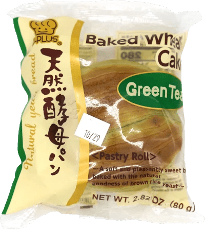 D-Plus Tennenkobo Bread Green Tea Flavor 2.82 oz