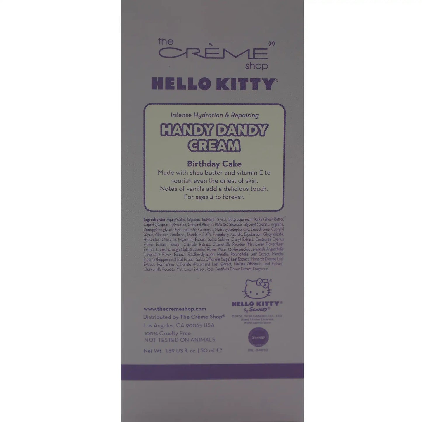 Handy Dandy Cream Hello Kitty Birthday Cake 1.69 oz - Tokyo Central - Hand&Foot Care - Creme -