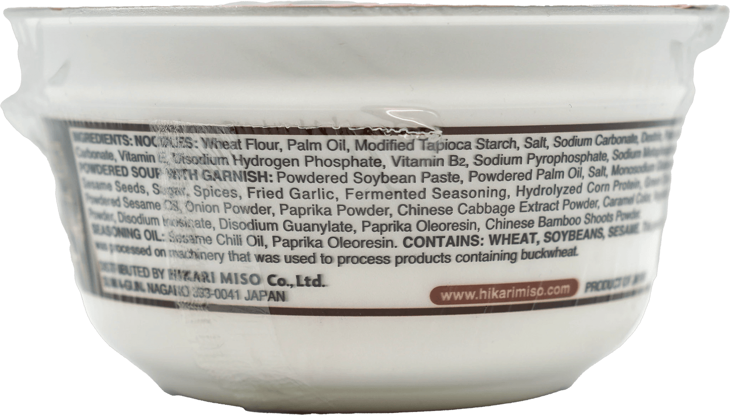 Menraku Spicy Miso Tonkotsu 2.8 oz - Tokyo Central - Noodles - Menraku -