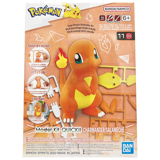 Bandai Pokemon Charmander Model Kit 1 piece