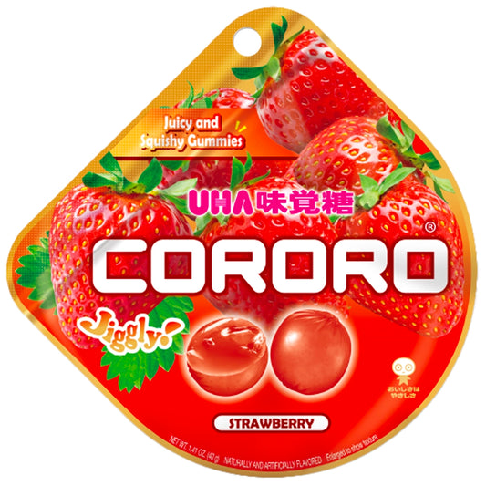 UHA Mikakuto Gummy Cororo Strawberry 1.41 oz