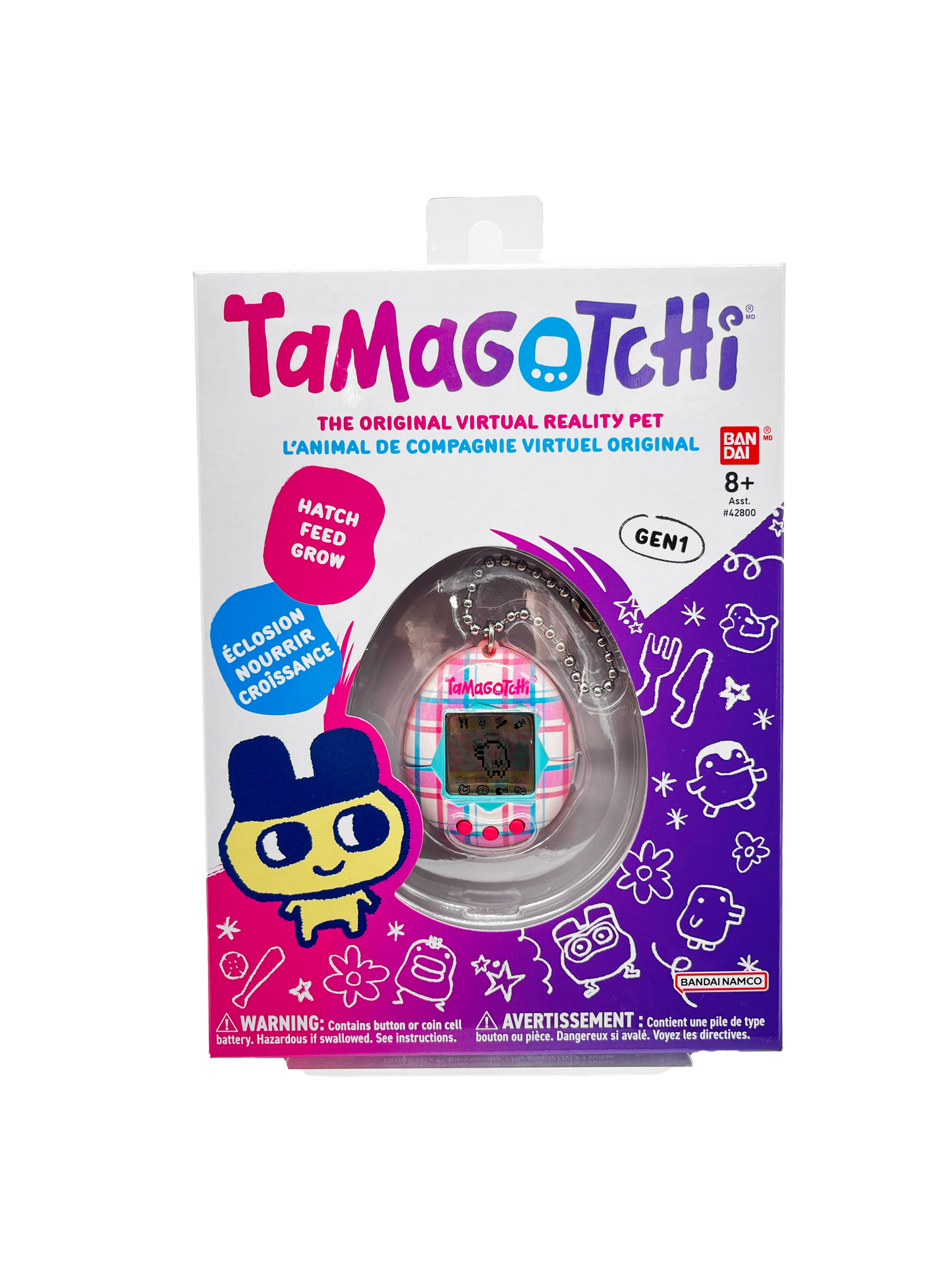 BANDAI TaMaGoTcHi Original Plaid Bntca 1 Piece