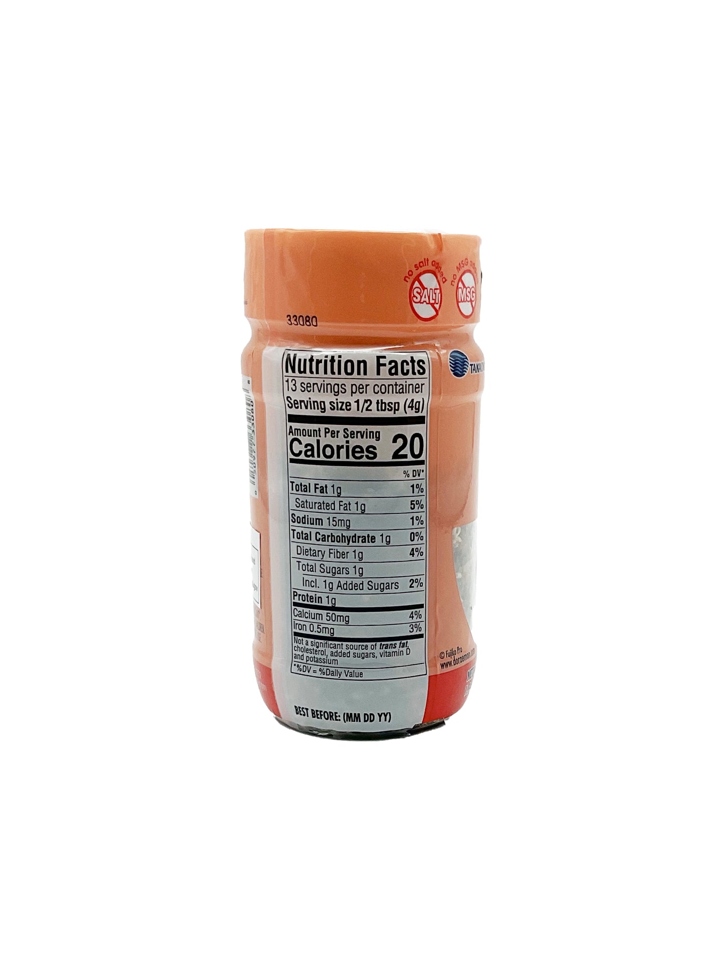 Takaokaya Doraemon Katsuo Nori Goma Furikake Seasoning 1.94 oz