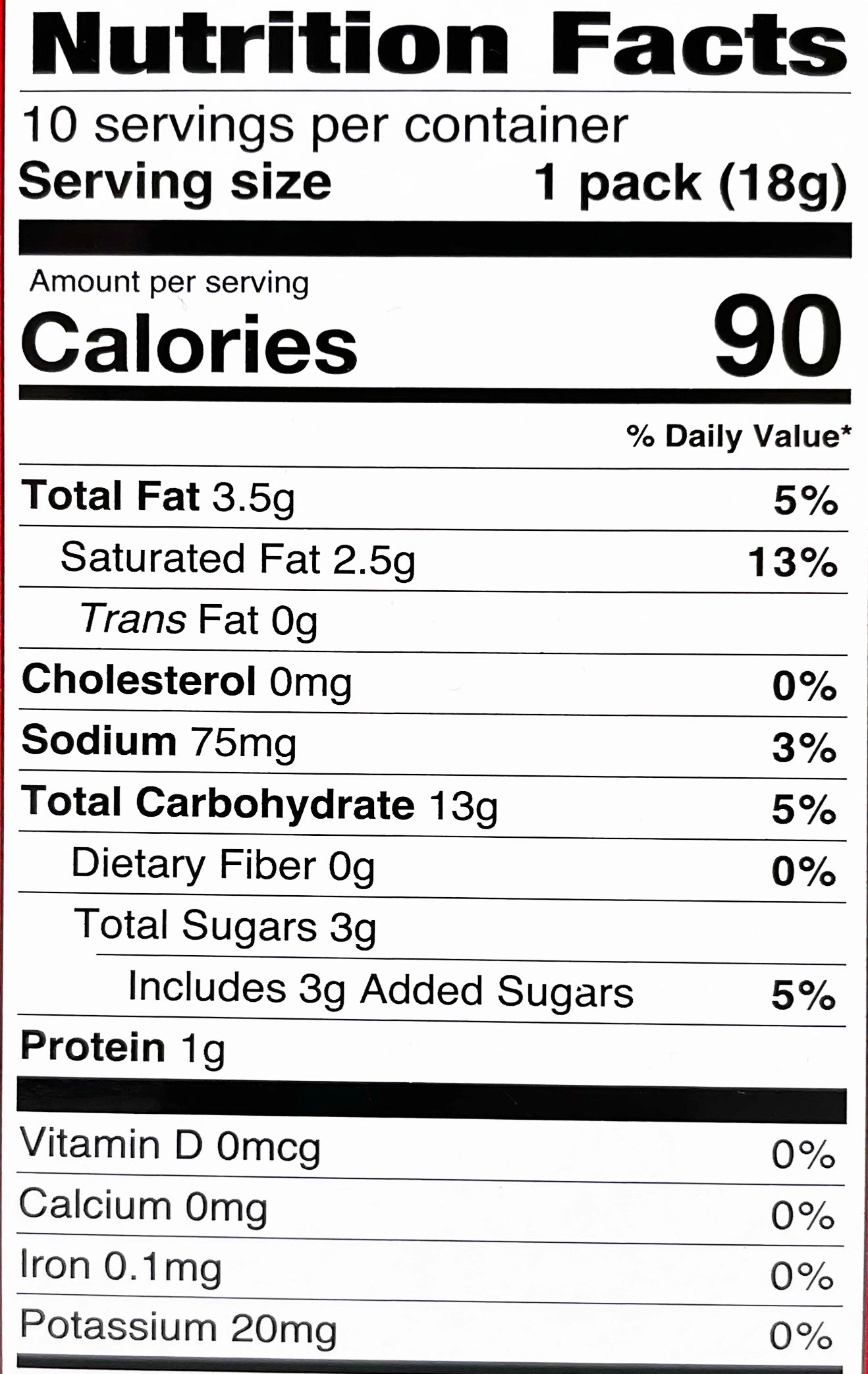 Glico Pretz Toasted Sugar 10P 6.35 oz