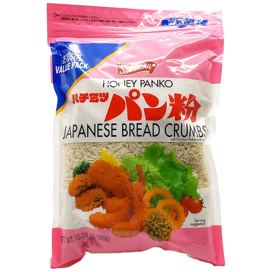 Shirakiku Honey Panko Japanese Bread Crumbs 10.58 oz