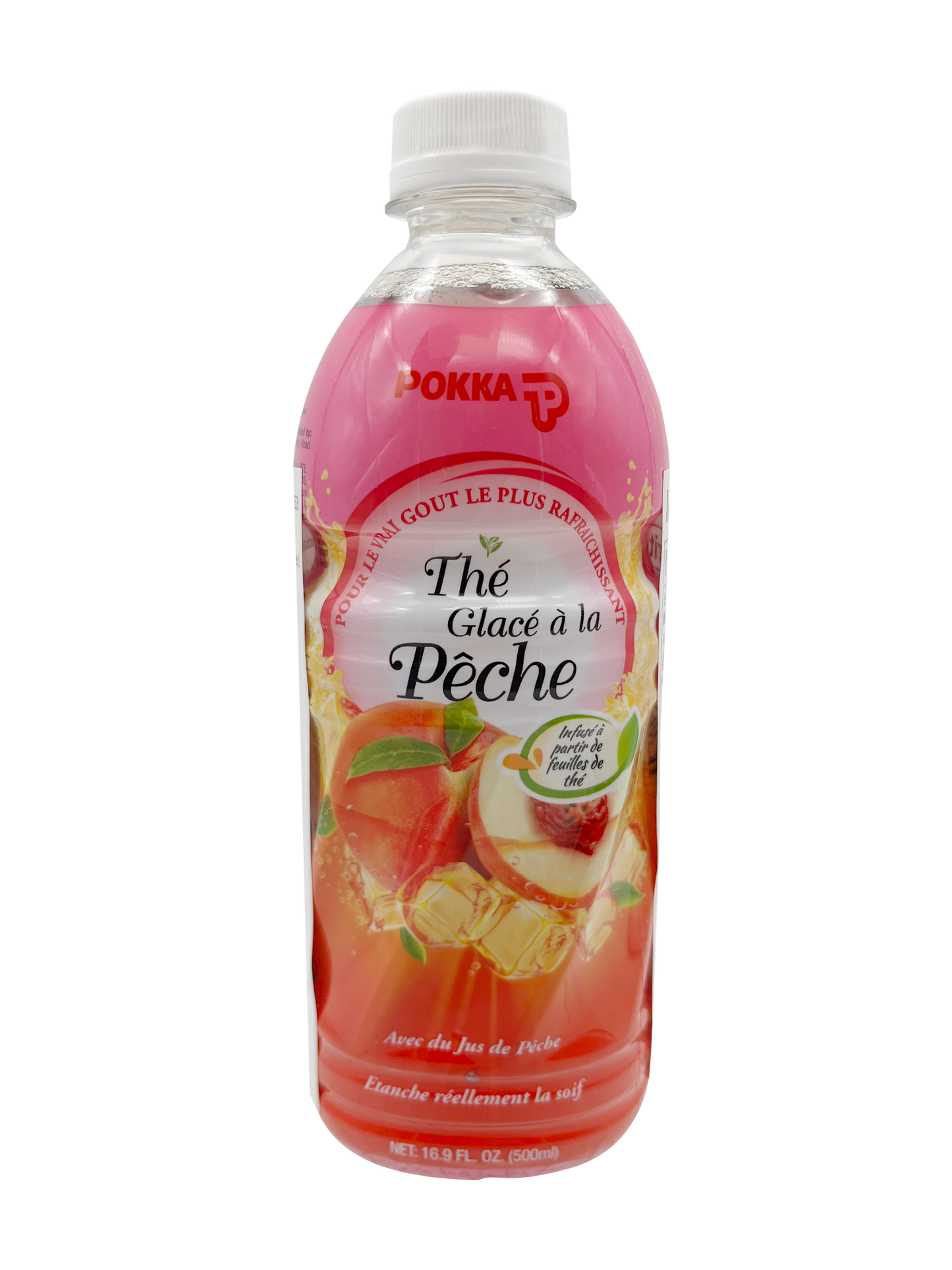 Pokka Ice Peach Tea 16.9 oz