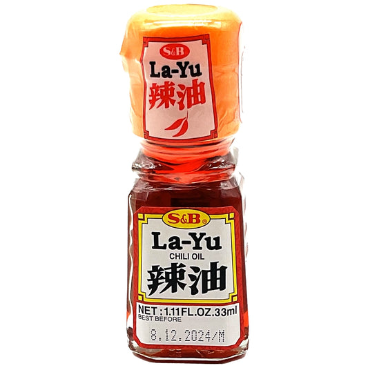 S&B La-Yu Chili Oil 1.11 fl oz