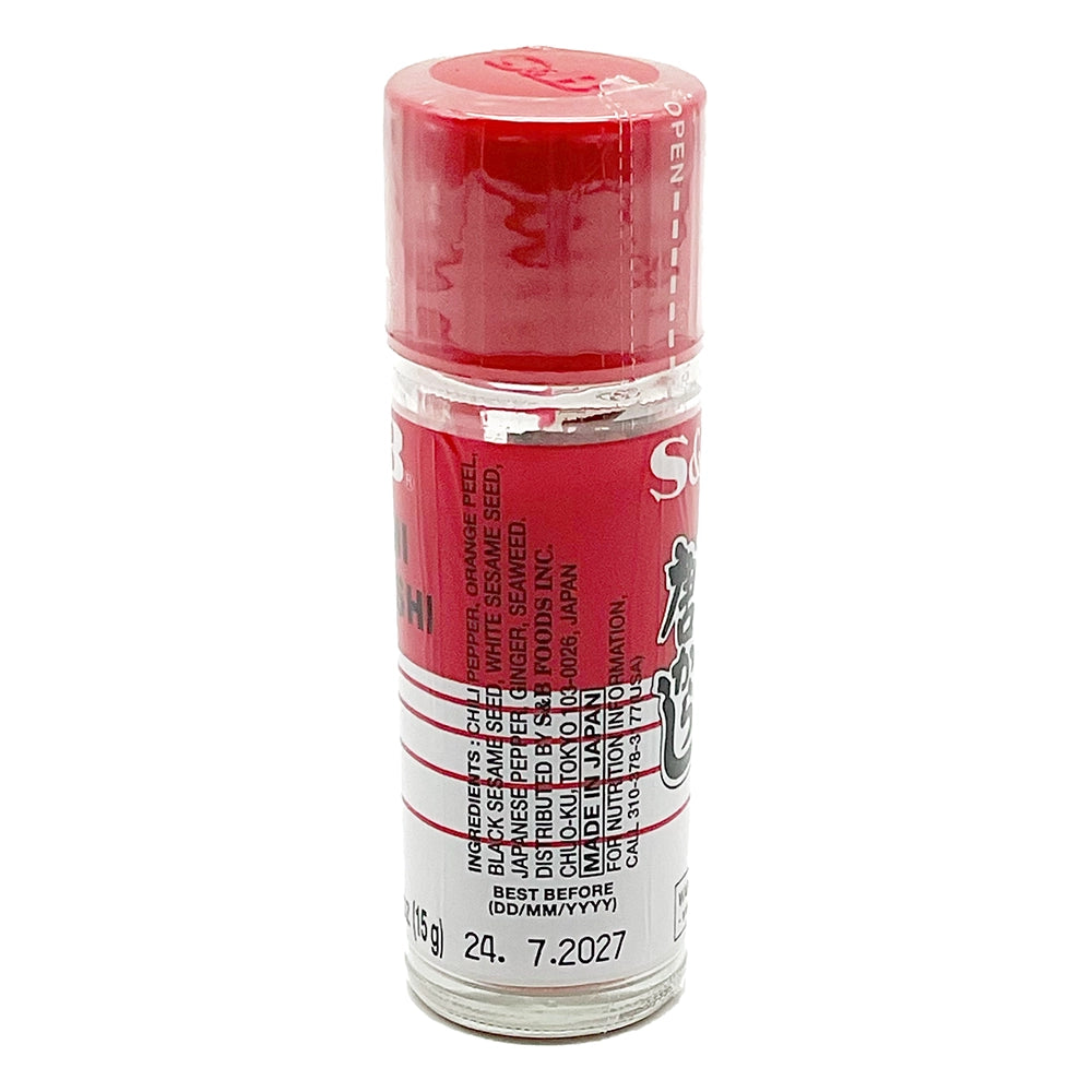 S&B Nanami Togarashi 0.52 oz