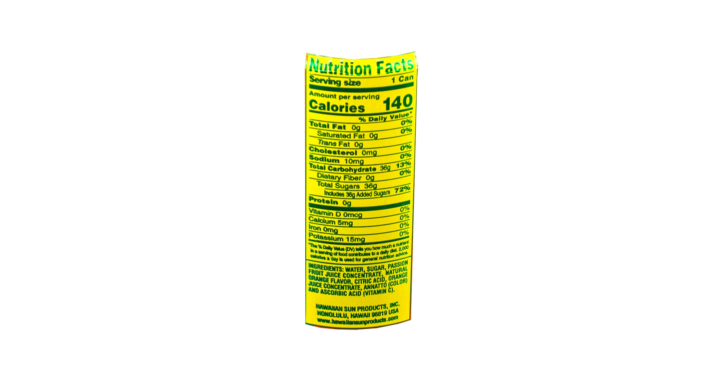 Hawaiian Sun Passion Orange 11.5 fl oz