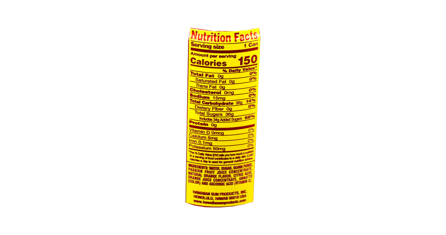 Hawaiian Sun Pass-O-Guava Nectar 11.5 fl oz