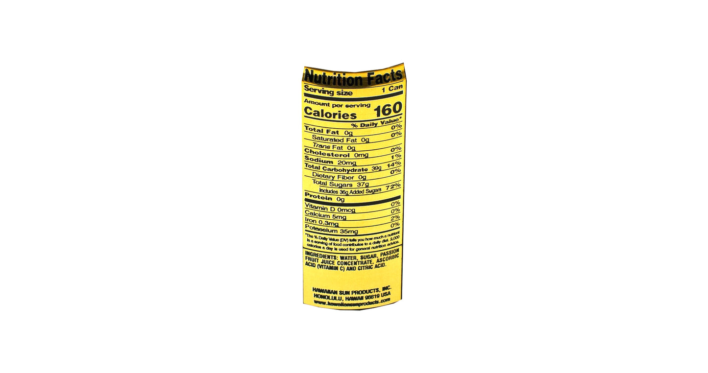 Hawaiian Sun Lilikoi Passion 11.5 fl oz