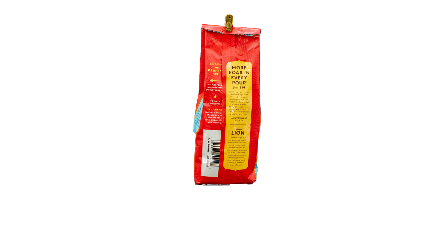 Lion Chocolate Macadamia Coffee 10 oz