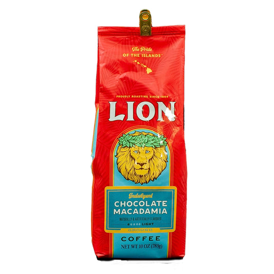 Lion Chocolate Macadamia Coffee 10 oz