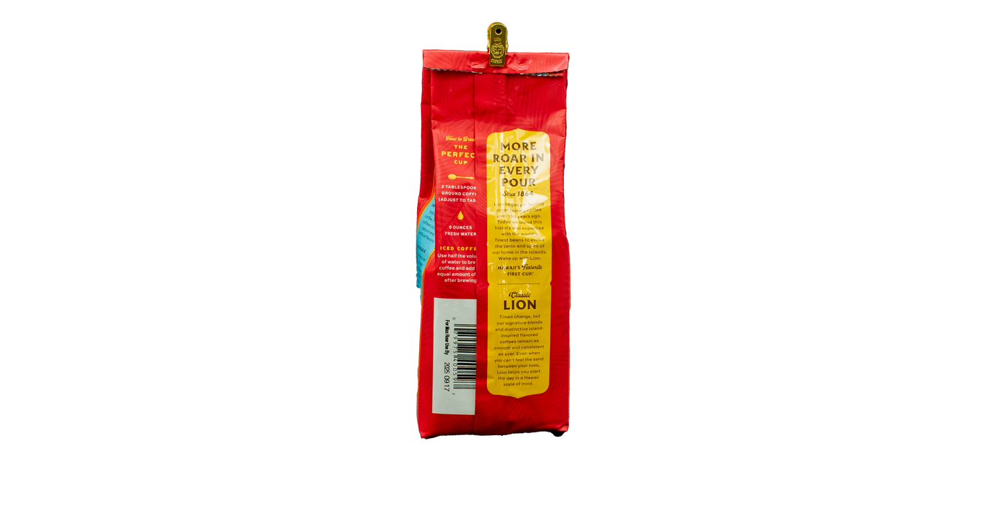 LION Original Roast Coffee 10 oz